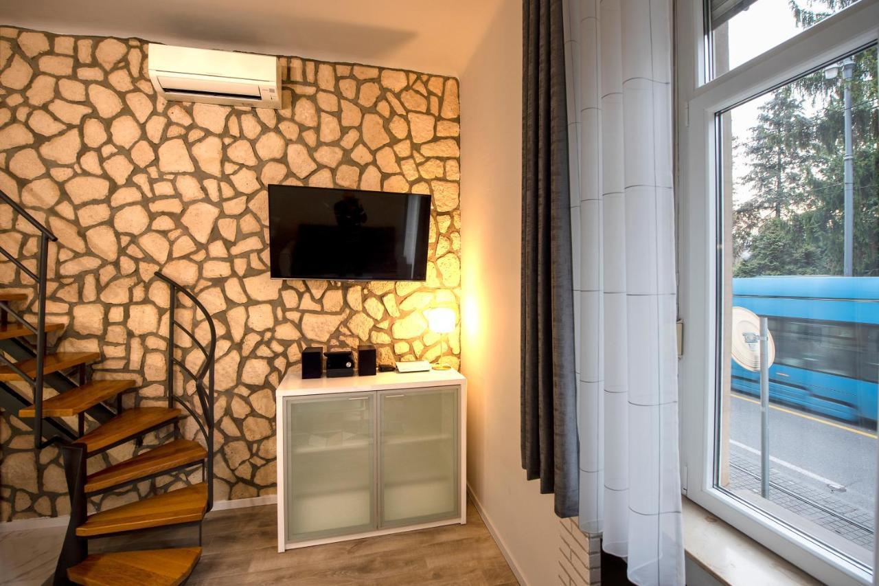 City Garden Studio Apartment Загреб Экстерьер фото